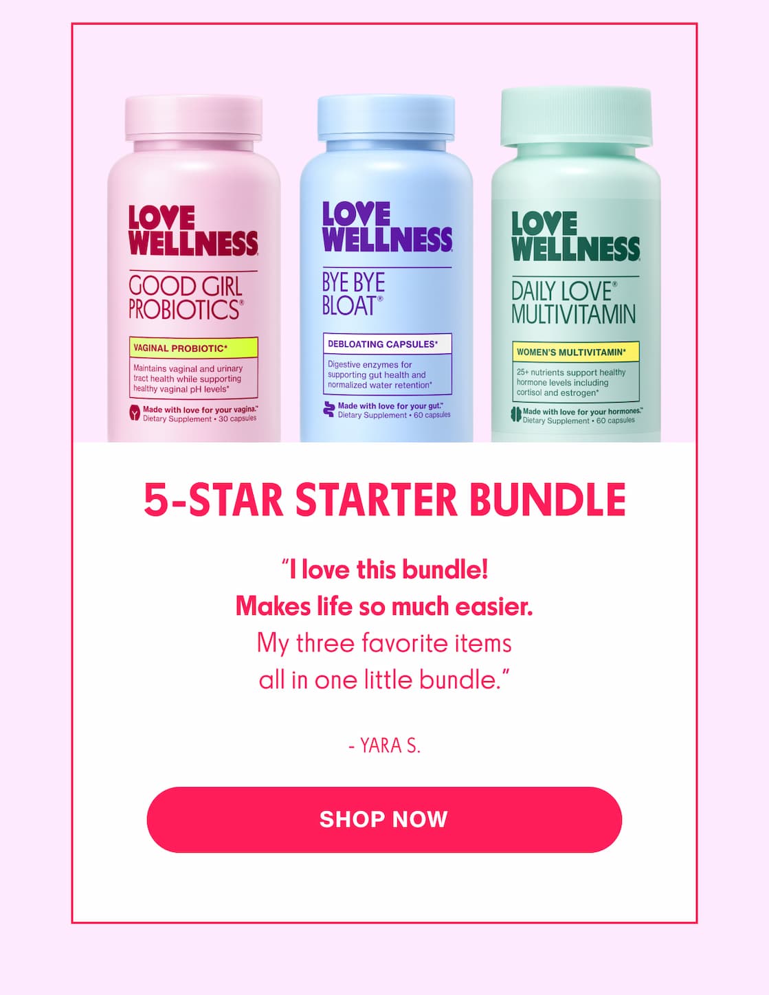 5-STAR STARTER BUNDLE | SHOP NOW 5-STAR STARTER BUNDLE | SHOP NOW