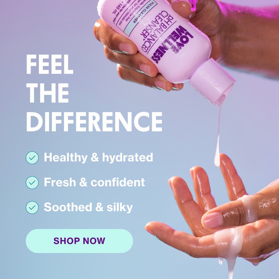 FEEL THE DIFFERENCE | SHOP NOW FEEL THE DIFFERENCE | SHOP NOW