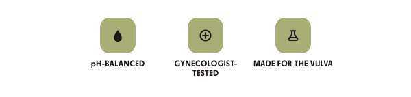pH-BALANCED | GYNECOLOGIST-TESTED | MADE FOR THE VULVA