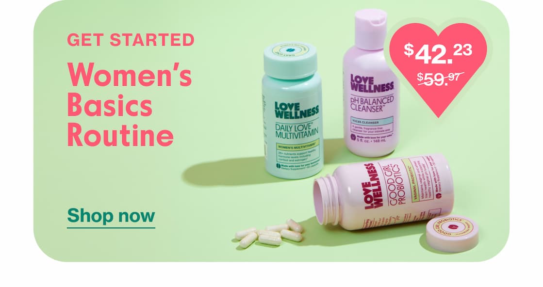 GET STARTED | Women's Basics Routine | Shop now