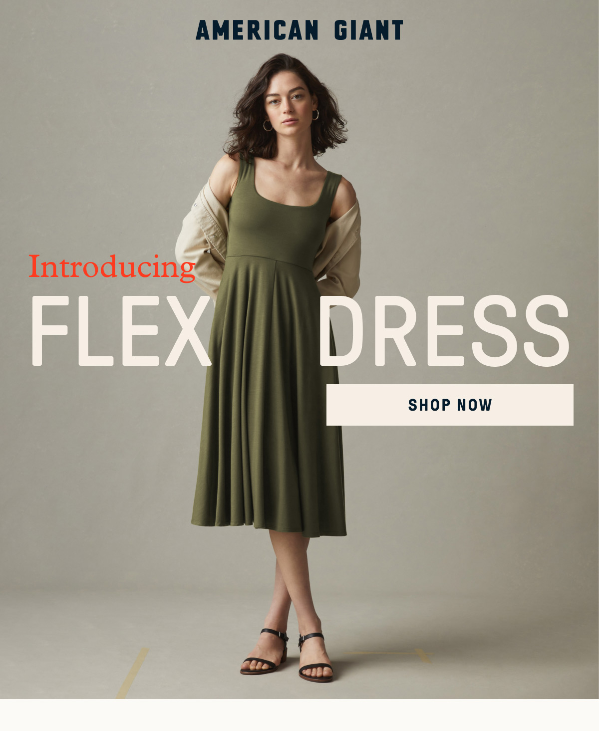 Introducing Flex Dress American Giant