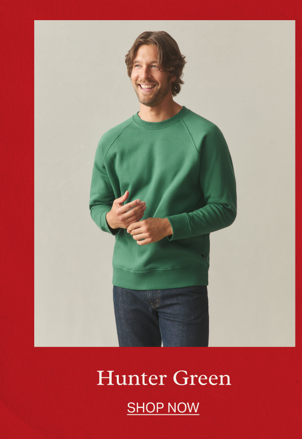 Midweight Crew Hunter Green