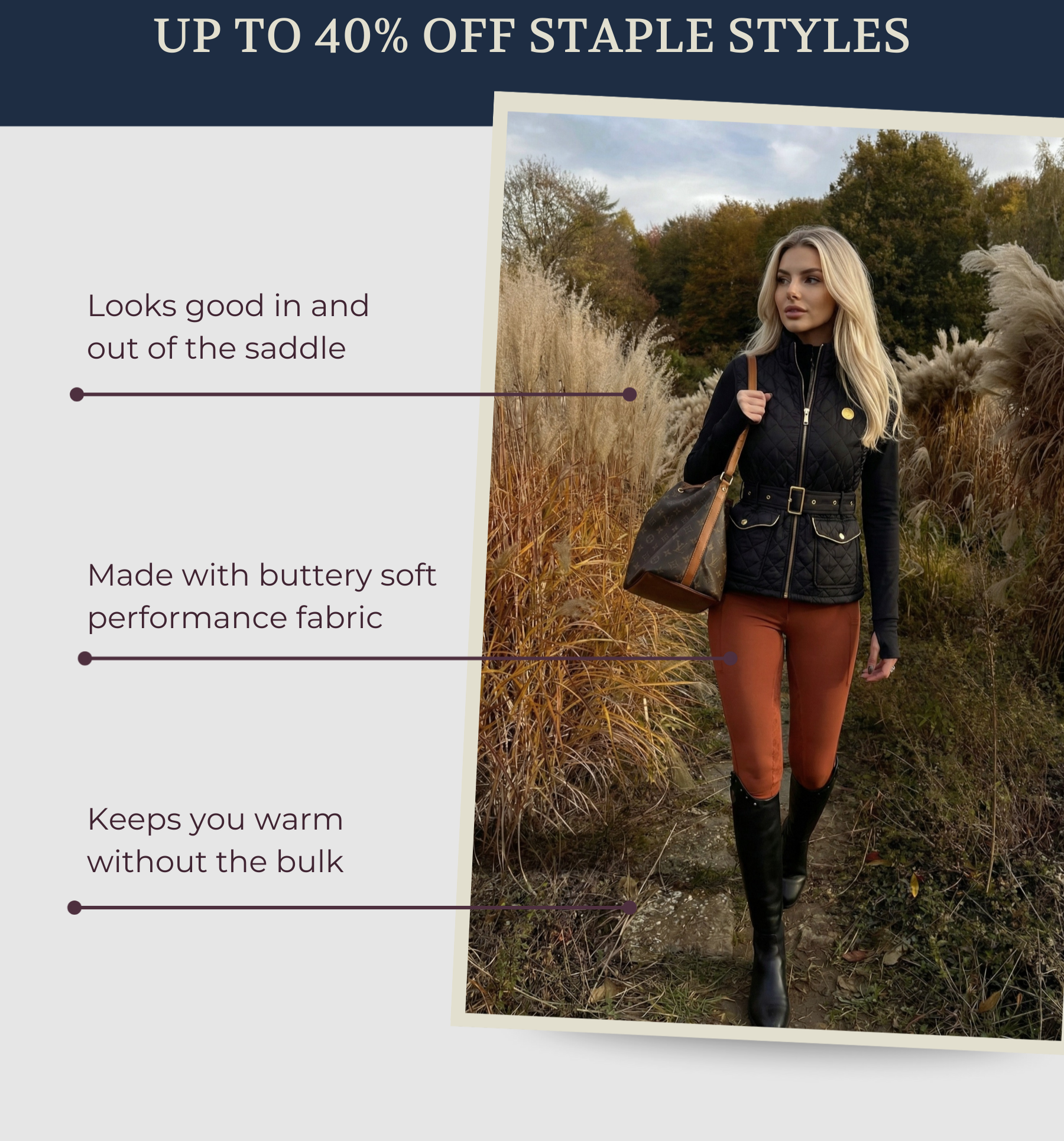 Up To 40% Off Staple Styles