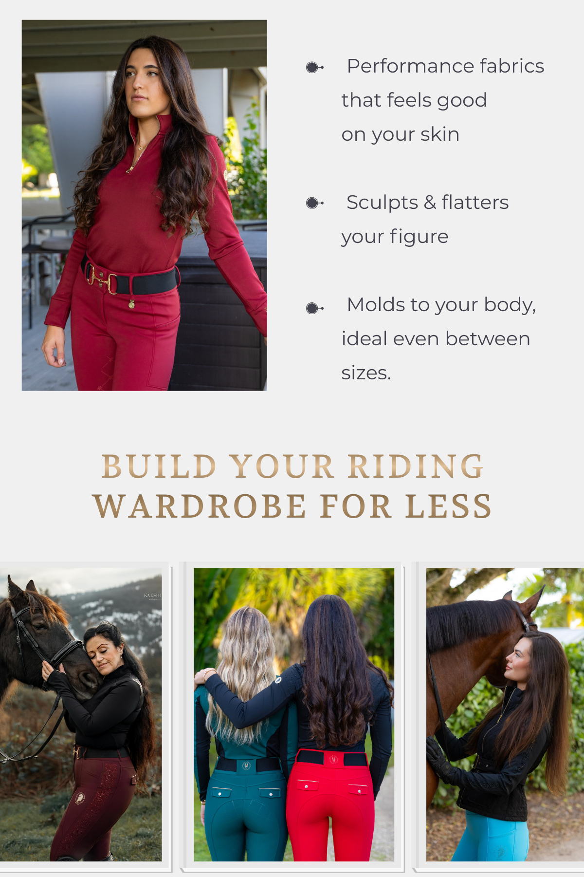Build your riding wardrobe for less