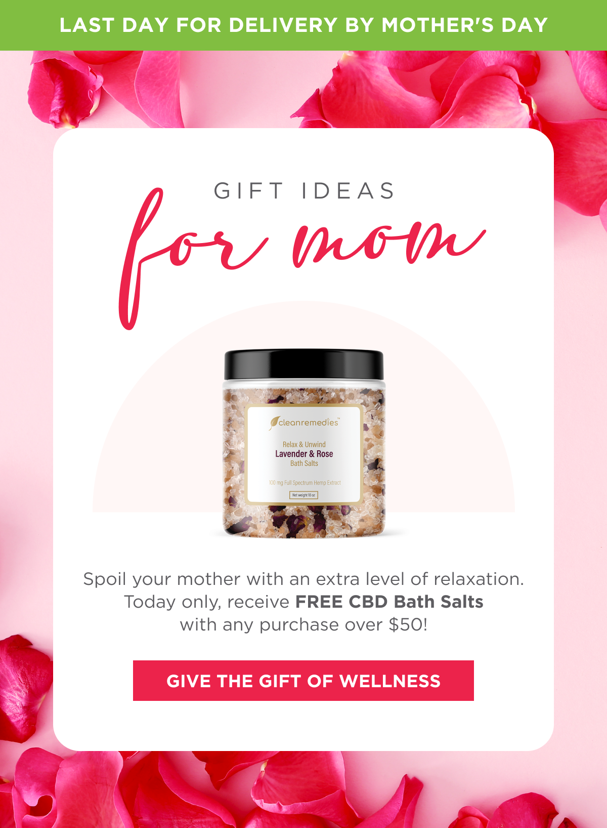 last day for delivery for mother's day