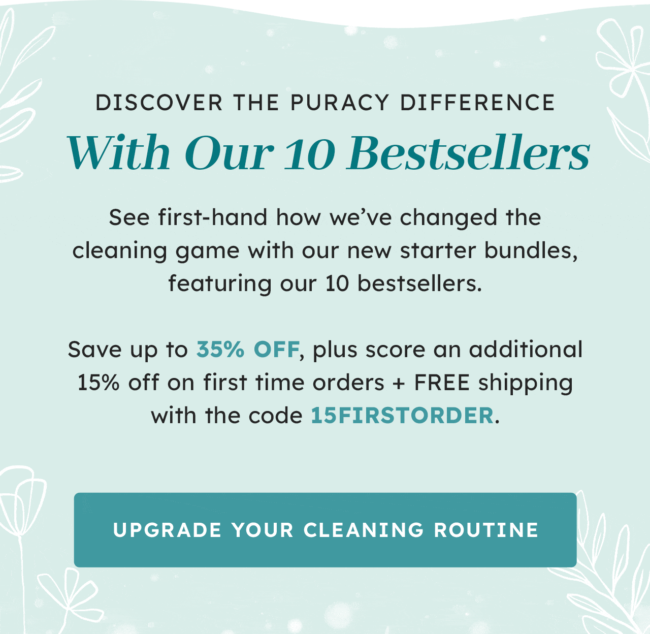 Up to 35% OFF Starter Bundle Sale
