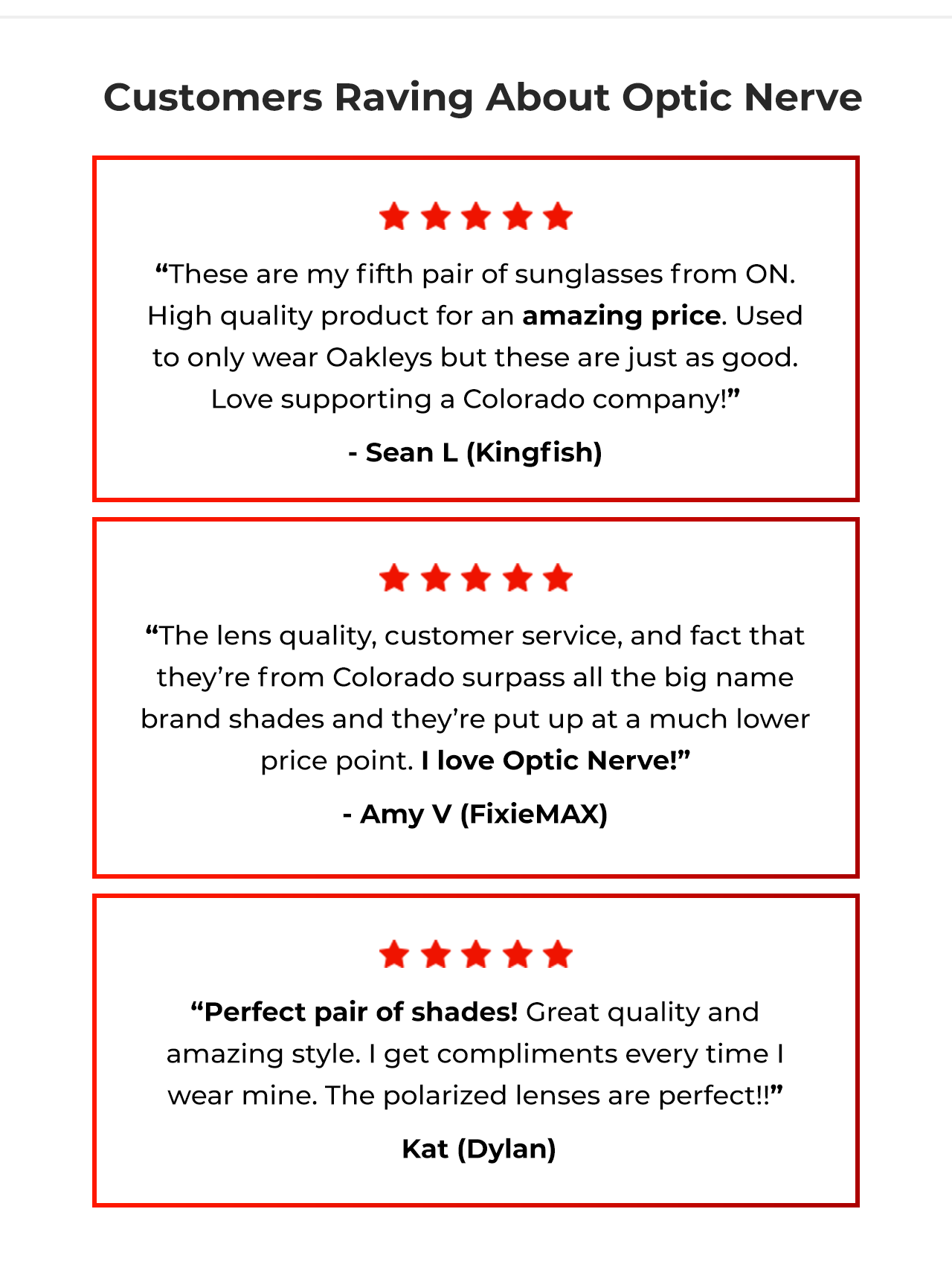 It’s meant to be yours! Optic Nerve Eyewear