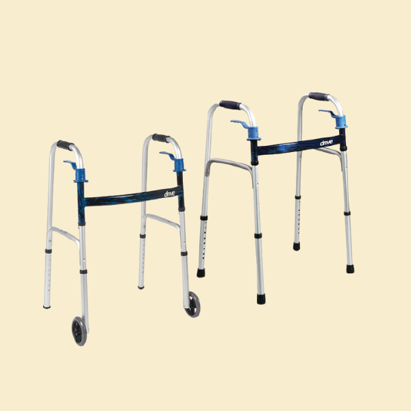 Deluxe, Trigger Release Folding Walker