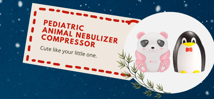 Pediatric Animal Nebulizer Compressor - Cute like your little one.