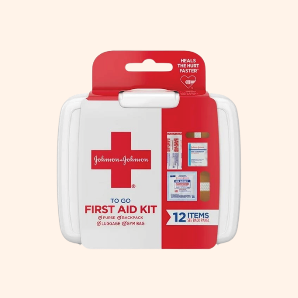 J&J Mini First Aid Kit to Go