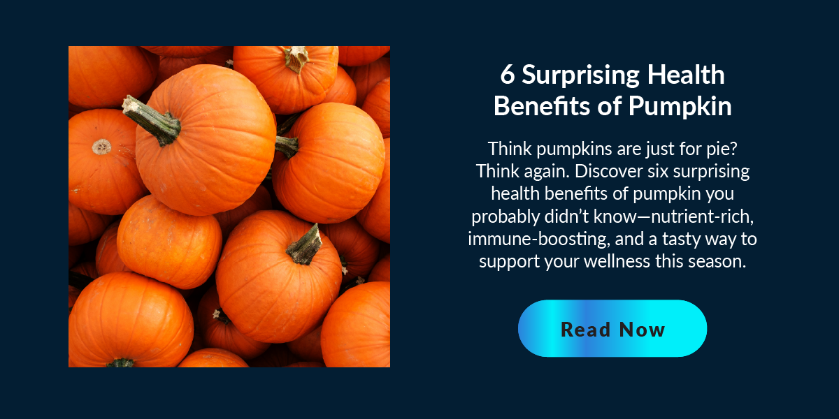 6 Surprising Health Benefits of Pumpkin - Think pumpkins are just for pie? Think again. Discover six surprising health benefits of pumpkin you probably didn’t know—nutrient-rich, immune-boosting, and a tasty way to support your wellness this season.