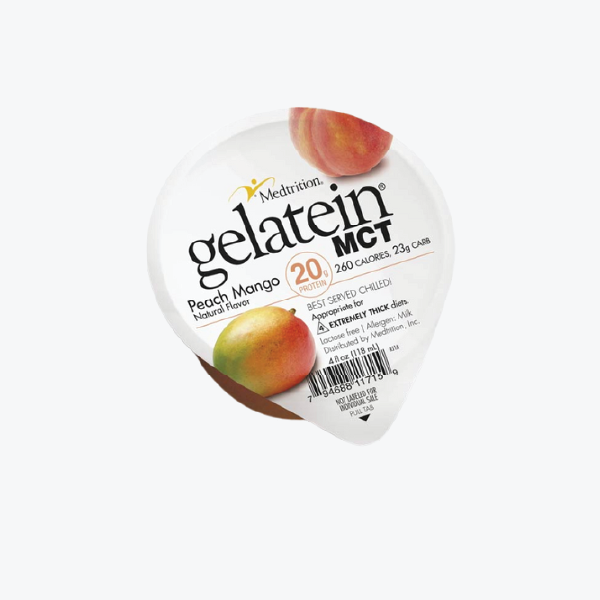 Gelatein Plus Gelatin Dessert with MCT Oil