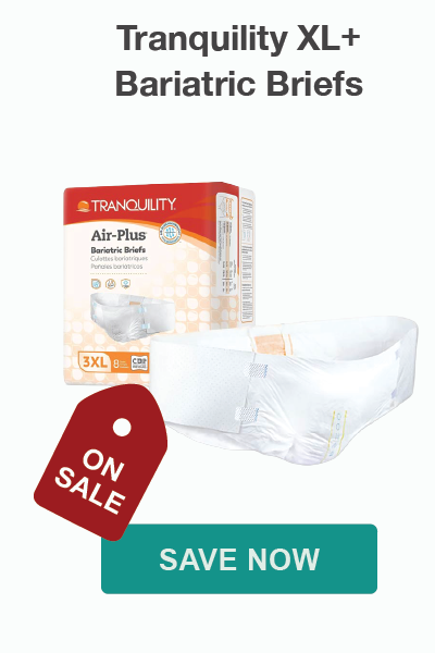 *ON SALE*Tranquility XL+ Bariatric Briefs - SHOP NOW