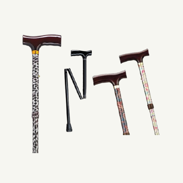 Folding Cane, Height Adjustable