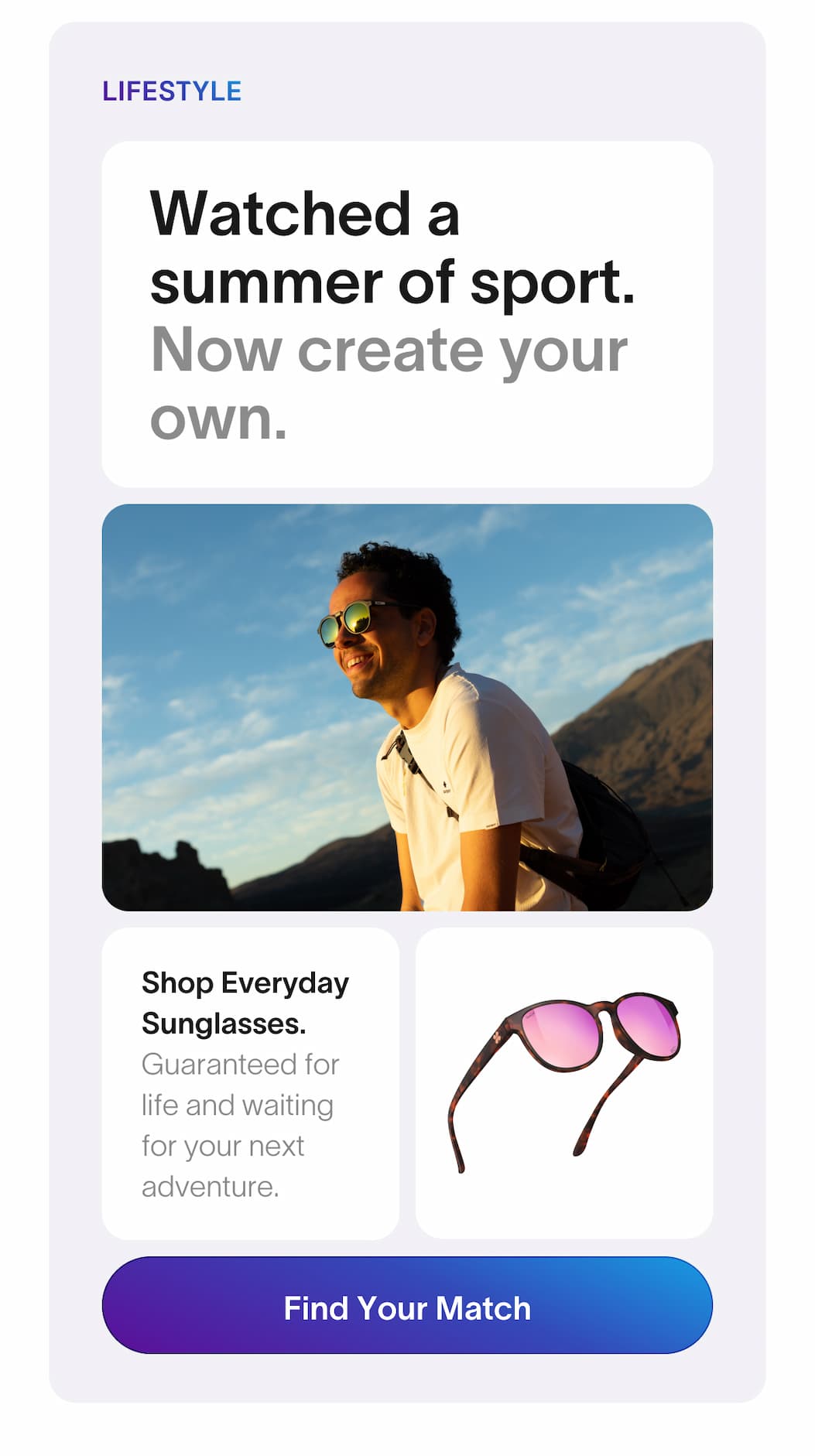 SHOP EVERYDAY SUNGLASSES