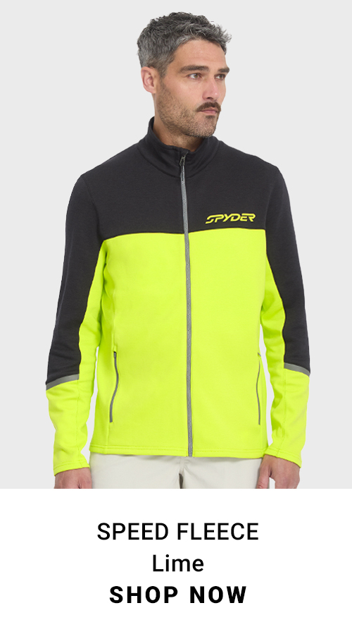 Speed Fleece - Lime. Shop Now.