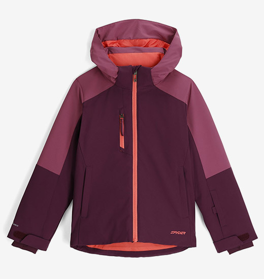Girls Mila Jacket - Plum