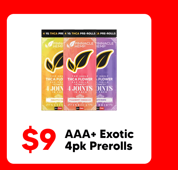 Pinnacle PreRolls | Pinnacle Hemp
