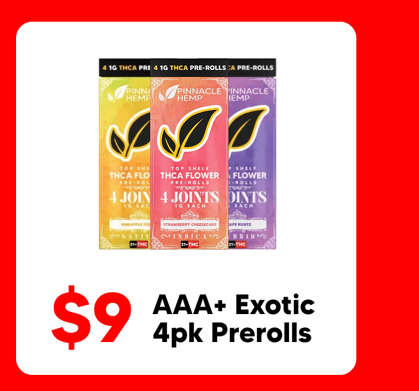 Pinnacle Prerolls | Pinnacle Hemp