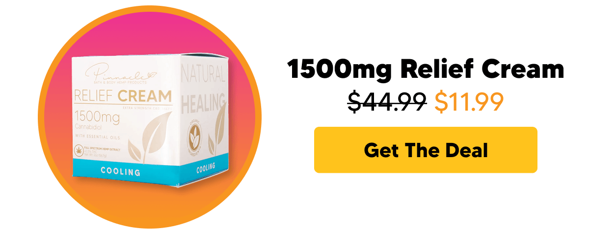 CBD Relief Cream | Pinnacle Hemp
