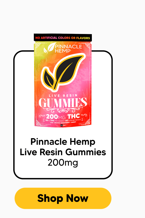 Live Resin Gummies | Pinnacle Hemp