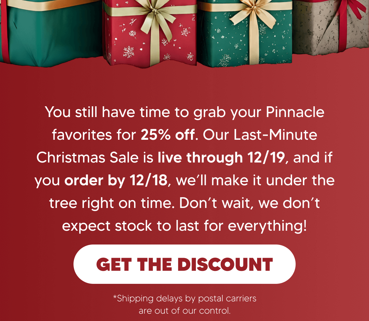 Last Minute Christmas Sale | Pinnacle Hemp