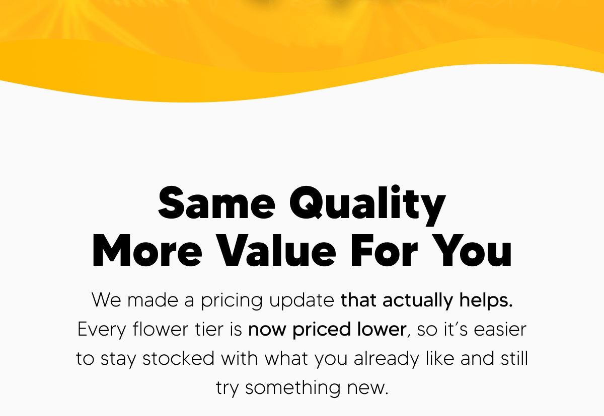 New Flower Prices | Pinnacle Hemp