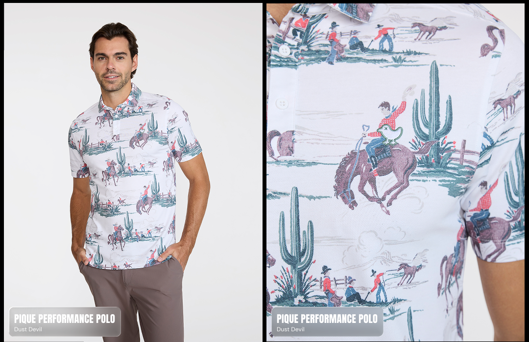 Pique Performance Polo