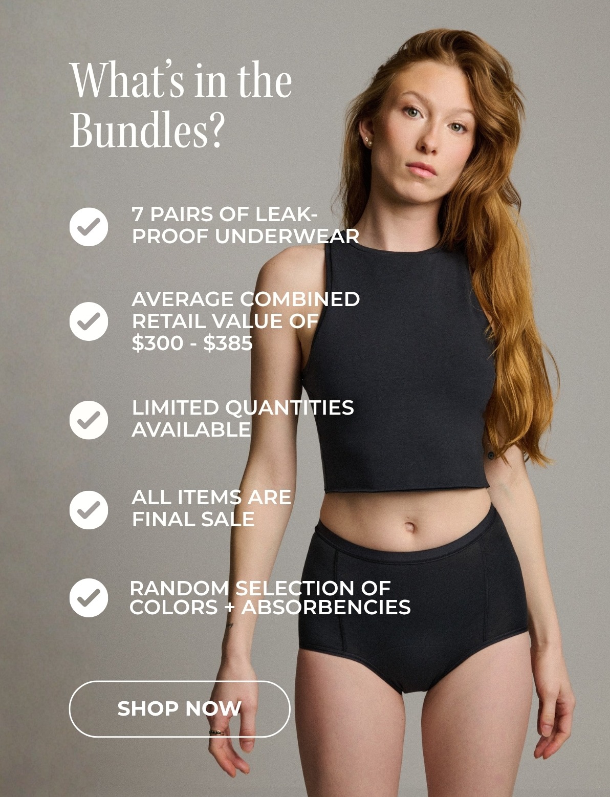 RANDOM SELECTION OF COLORS AND ABSORBENCIES FOR ONLY $99