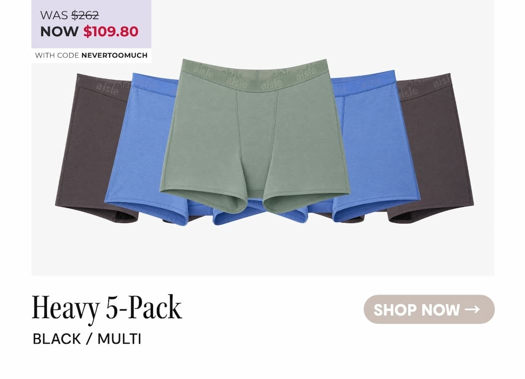 SHOP HEAVY 5-PACK