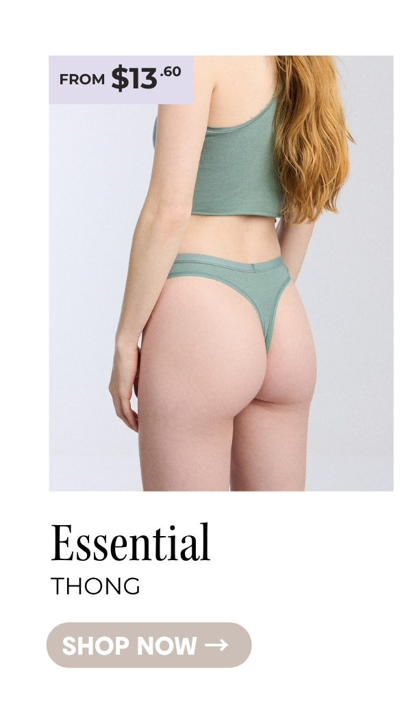 SHOP ESSENTIAL THONG