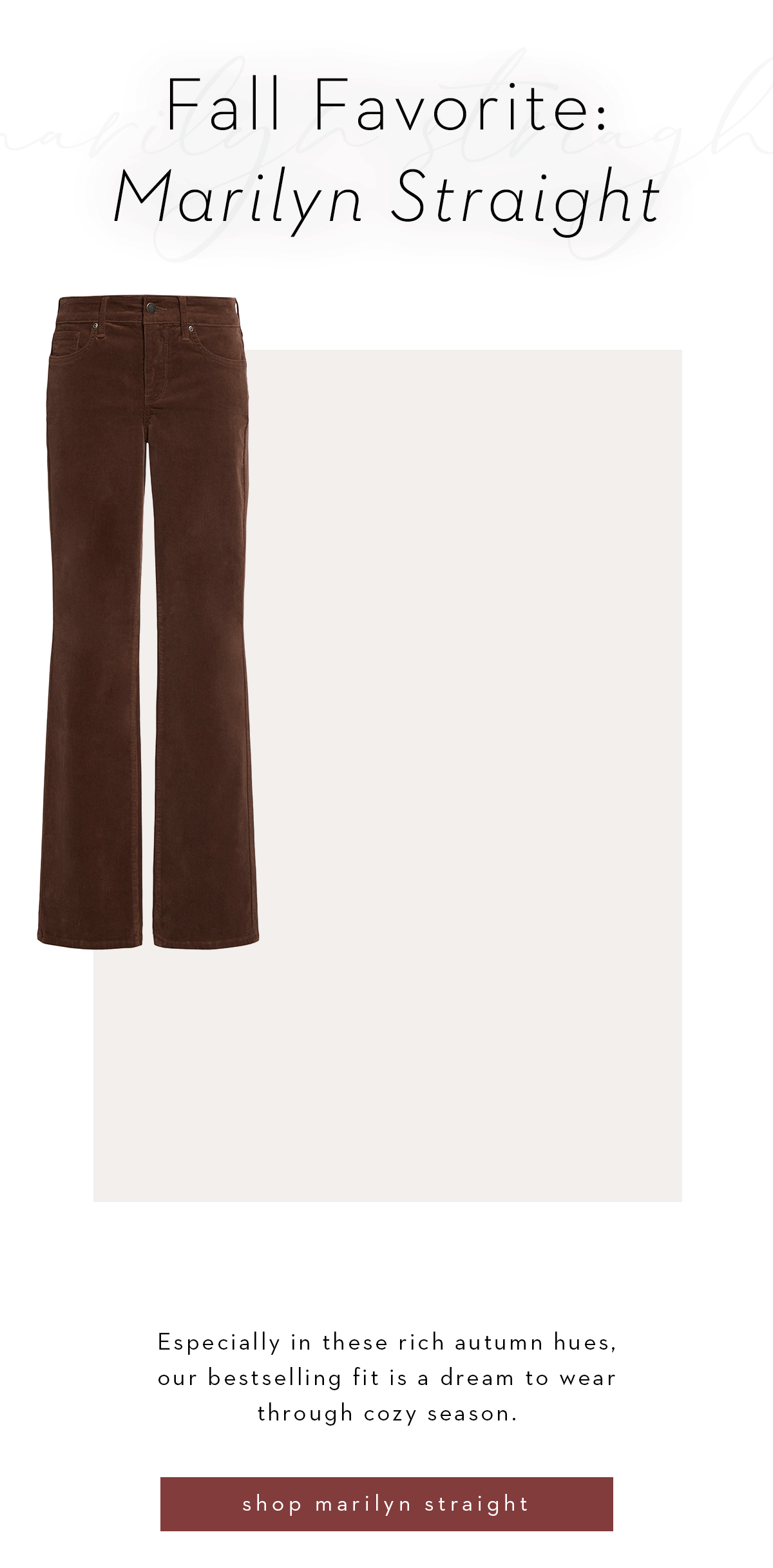 Marilyn Looks Fantastic in Fall Colors NYDJ