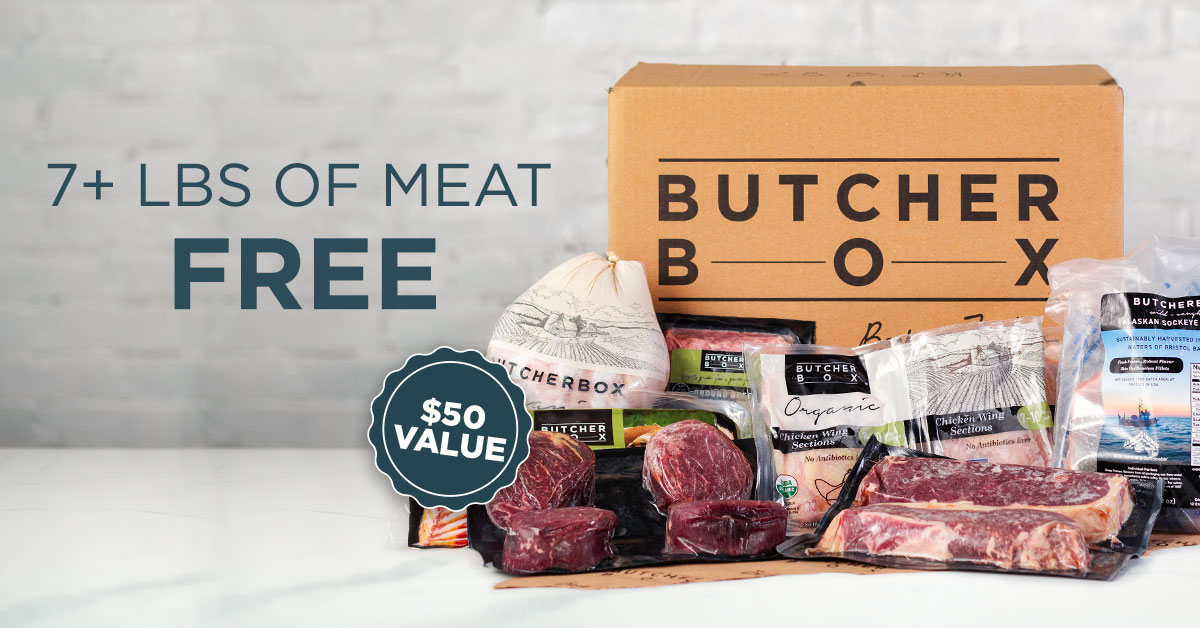 7+ LBS OF MEAT FREE - $50 VALUE