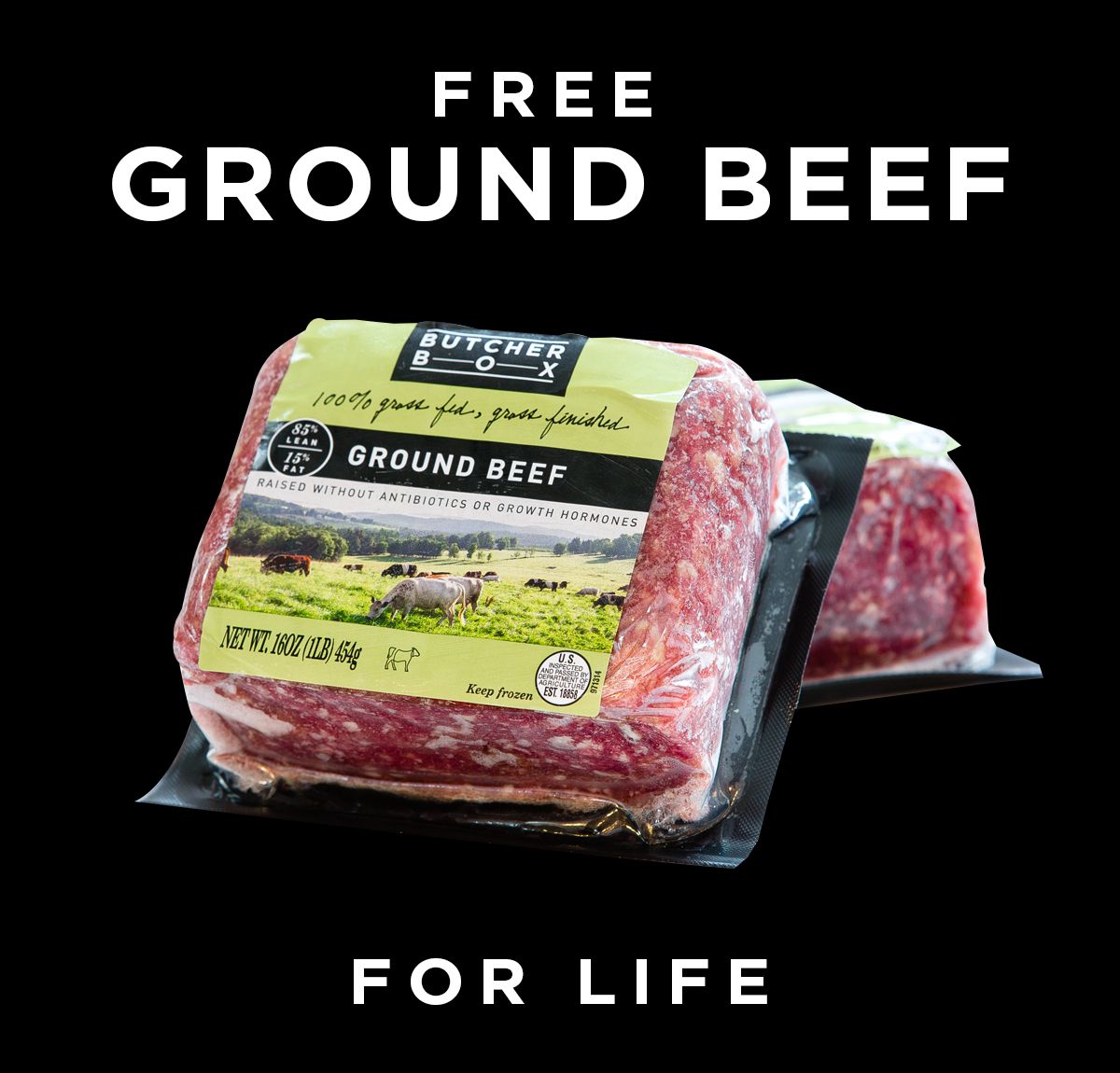 Free Ground Beef For Life