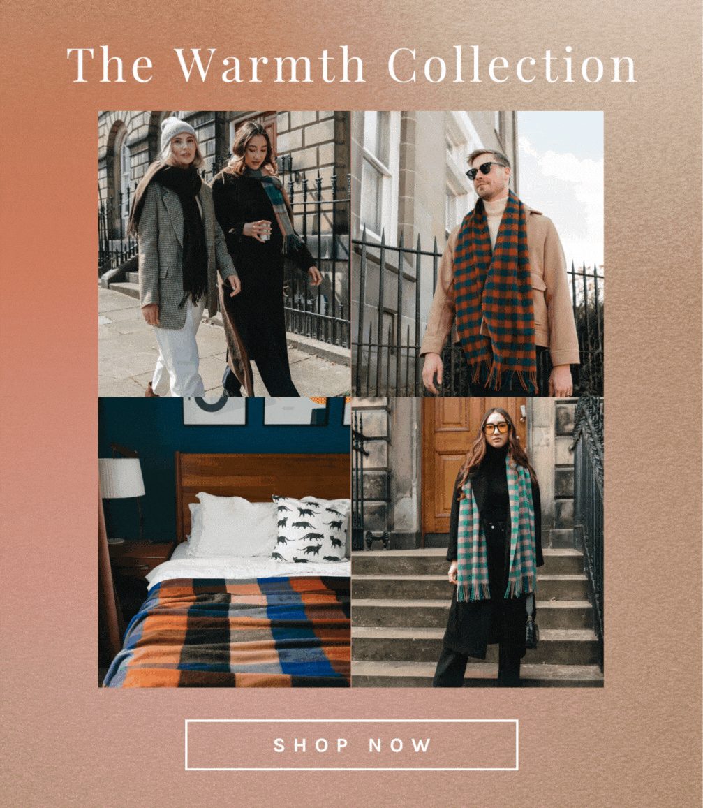 New In The Warmth Collection The Tartan Blanket Co