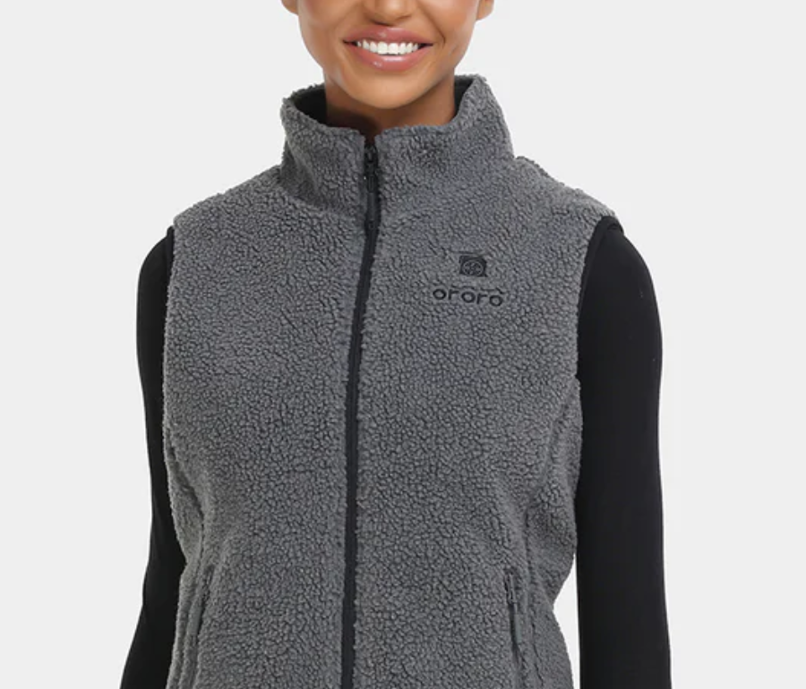 Introducing the New Heated Recycled Fleece Vest Ororo