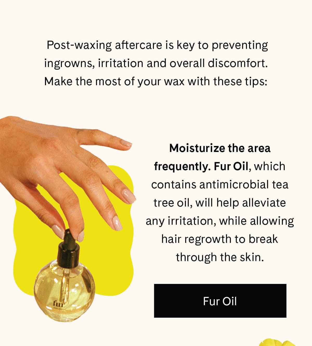 Fur’s postwax guide Fur