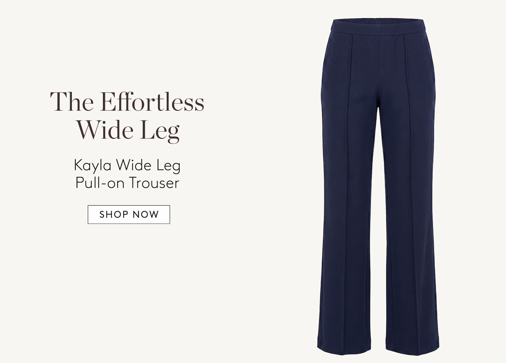 The #1 Versatile Top   Adjustable Sleeve Button Front Woven Top. The Effortless Wide Leg   Kayla Wide Leg Pull-on Trouser. The Modern Puff Sleeve   Snap Front Knit Shirt. The Easy Blazer   Boyfriend Blazer  With Princess Darts. Shop Now.