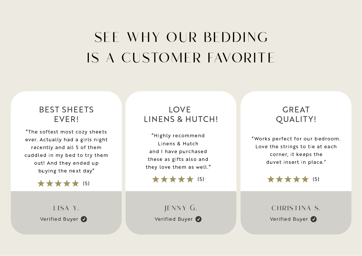Linens & Hutch Reviews - They loved it, and so will you 