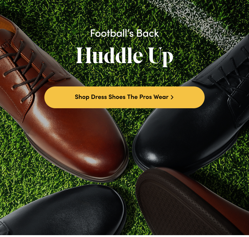 amberjack - Football's Back. Huddle Up. Shop Dress Shoes The Pros Wear