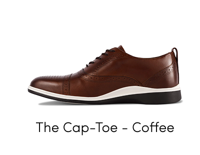 The Cap-Toe - Coffee