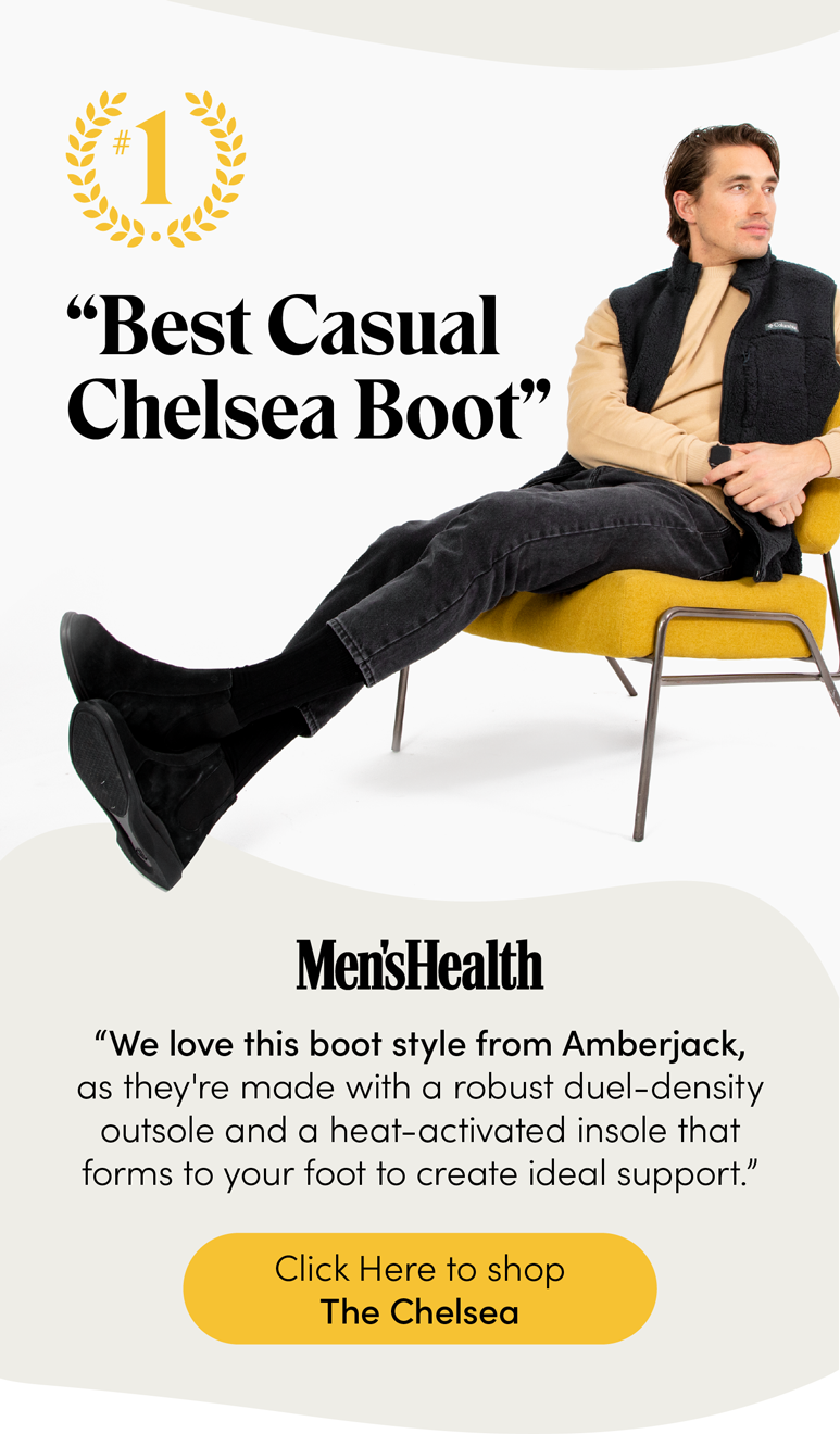 #1 Best Casual Chelsea Boot - The Amberjack Chelsea Boot
