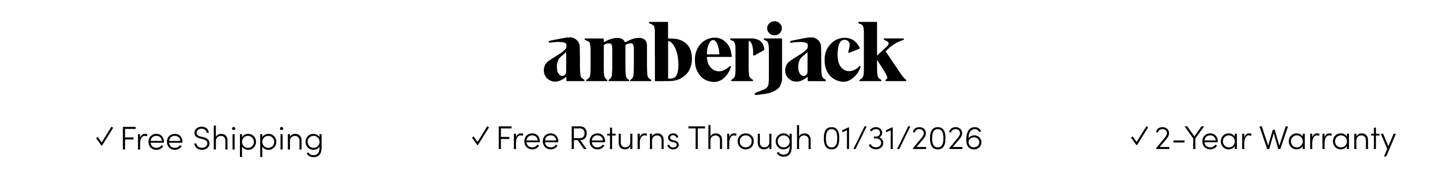 amberjack. Free Shipping, Free 30-Day Returns, 2-Year Warranty