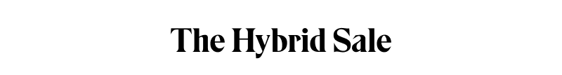 The Hybrid Sale