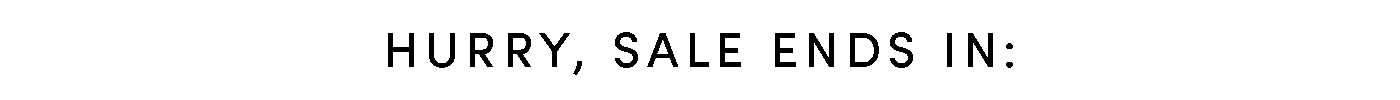 Introducing: The Warehouse Sale, ending tonight!