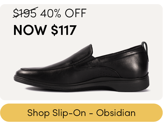 The Slip-On Obsidian