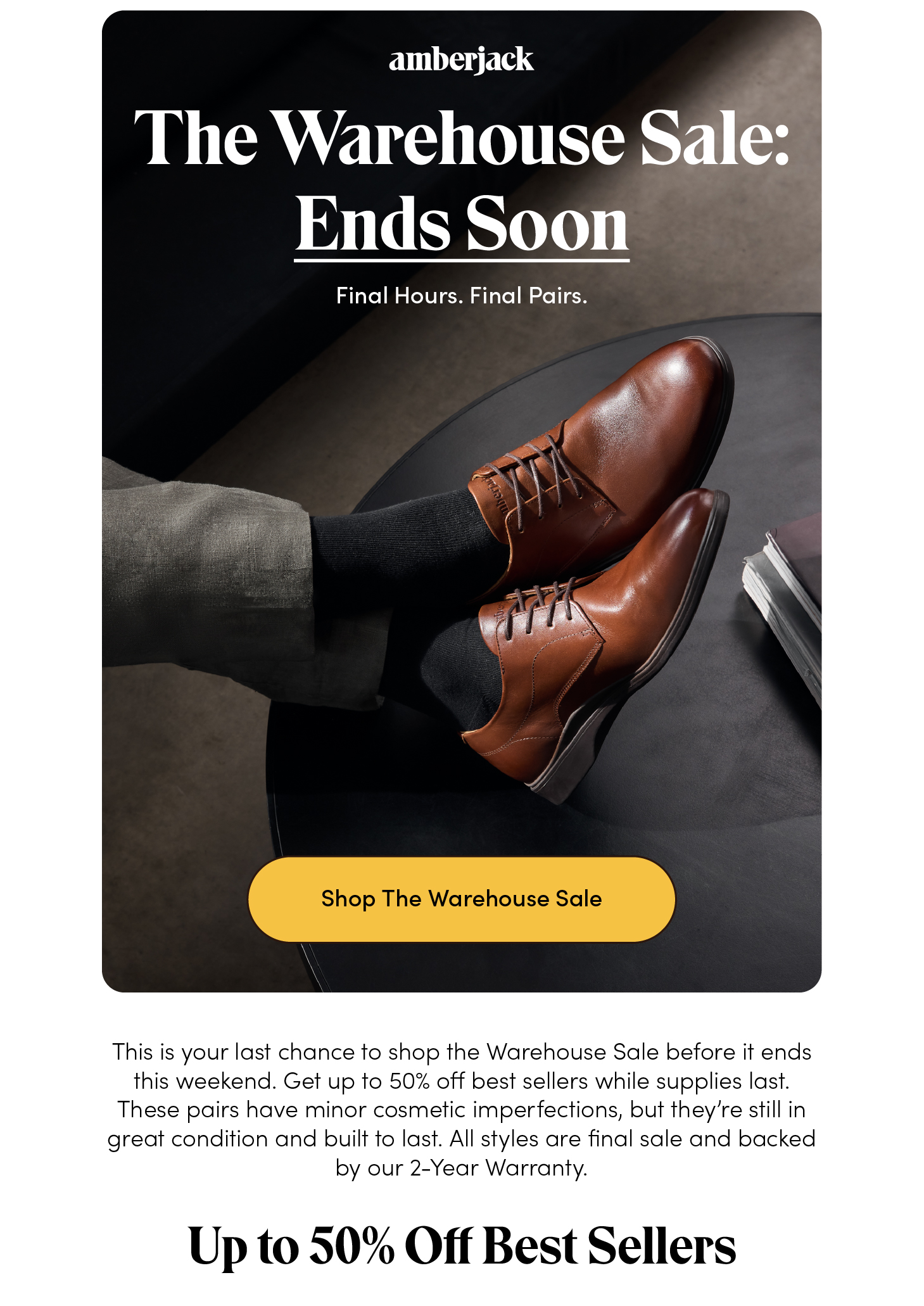 Introducing: The Warehouse Sale: Ends Soon
