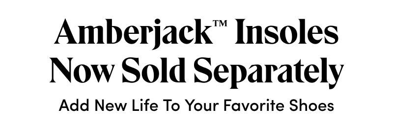 Amberjack Insoles Now Sold Separately
