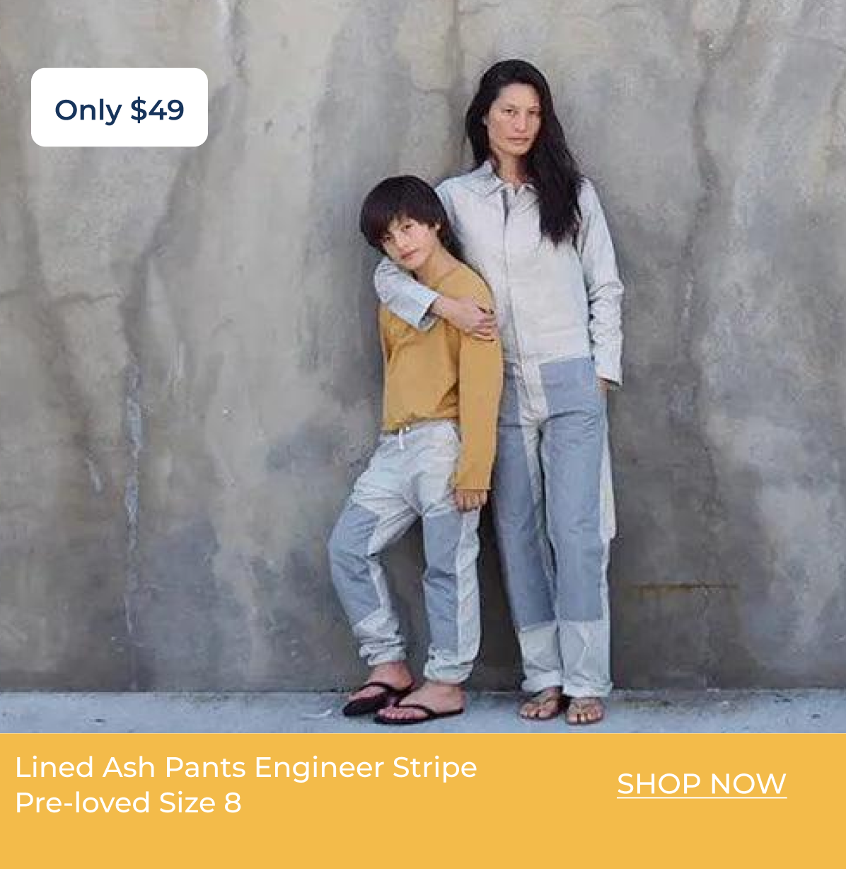 Lined Ash Pants