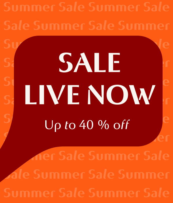 Orange graphic promoting a Summer Sale featuring an early access